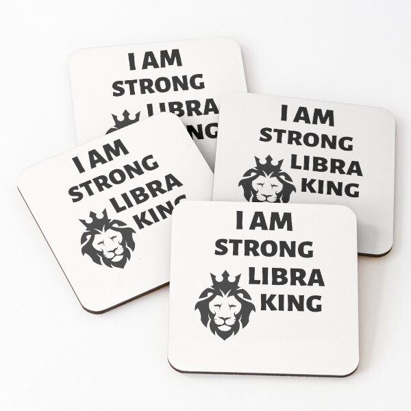 Item preview, I Am Strong Libra King designed and sold by BhavyaBathla.
