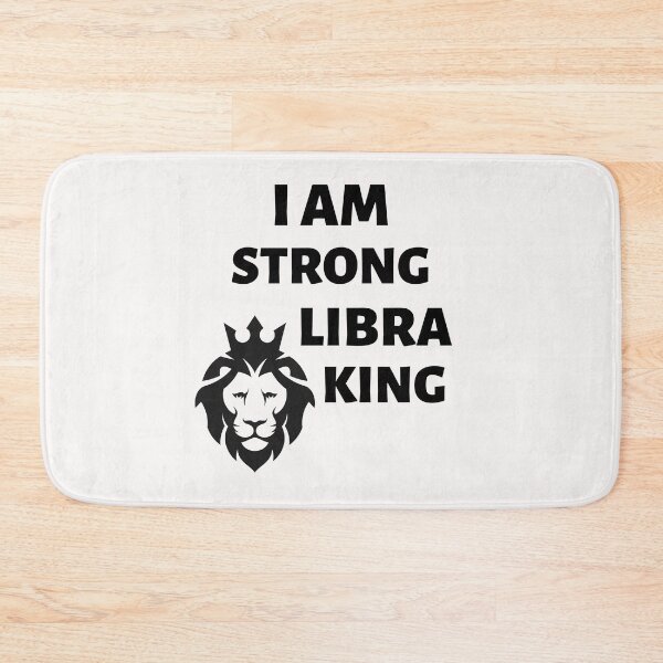 Item preview, I Am Strong Libra King designed and sold by BhavyaBathla.