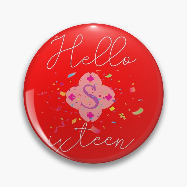 Item preview, Hello 16- Birthday-Gift for her 16 birthday designed and sold by RED FIR.