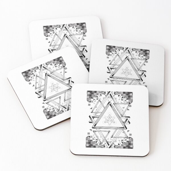 Item preview, Geometric composition entitled Stars - Abstract arts, geometric designs and graphic constructions designed and sold by AdvanceDesign.