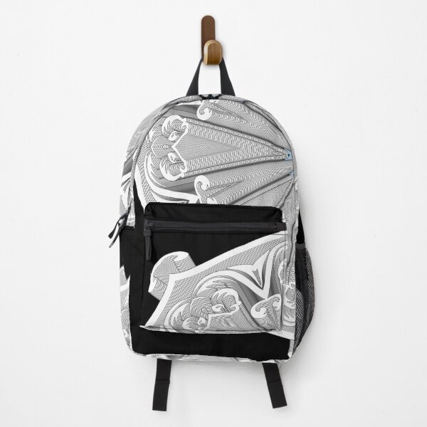 Item preview, volumetric plaster mandala with different patterns on a black background convex mandala designed and sold by MilaFox777.