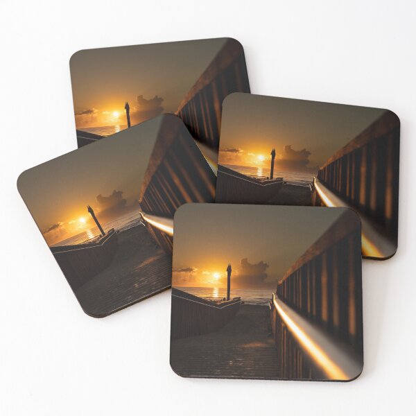 Item preview, Beach Sunrise / Sunset on the Boardwalk designed and sold by bastcreative.