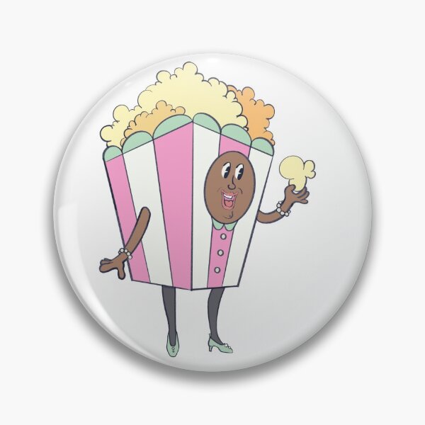Item preview, intermission drive-ins popcorn lady designed and sold by Ashlee Swallow.