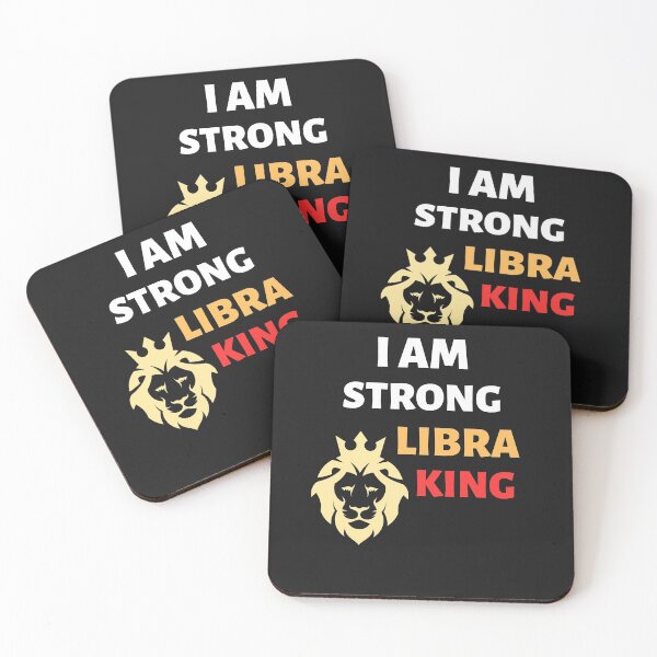 Item preview, I Am Strong Libra King designed and sold by BhavyaBathla.