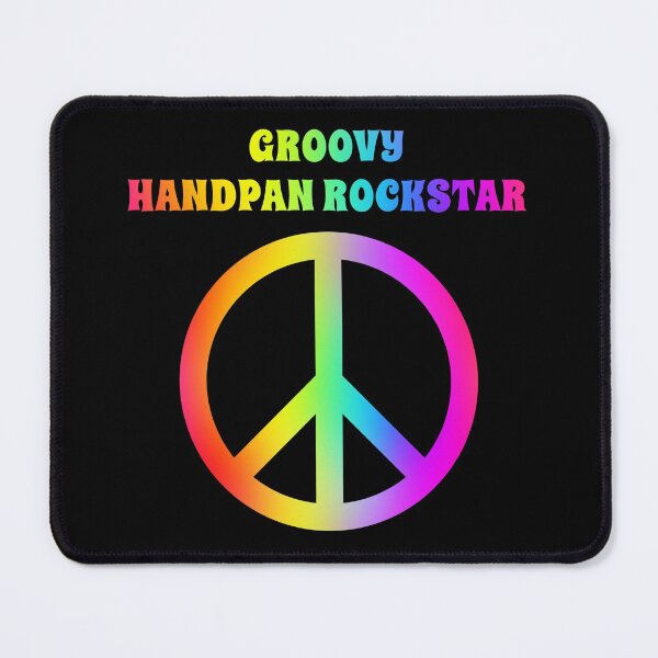 Item preview, Groovy Handpan Player Peace Halloween Party Retro Vintage designed and sold by ojdart.