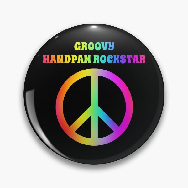 Item preview, Groovy Handpan Player Peace Halloween Party Retro Vintage designed and sold by ojdart.