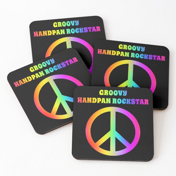 Item preview, Groovy Handpan Player Peace Halloween Party Retro Vintage designed and sold by ojdart.