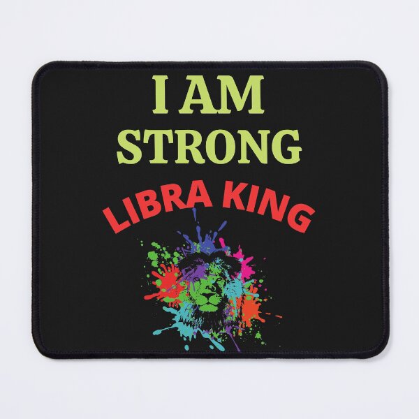 Item preview, I Am Strong Libra King designed and sold by BhavyaBathla.