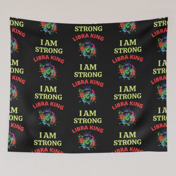 Item preview,  I Am Strong Libra King designed and sold by BhavyaBathla.