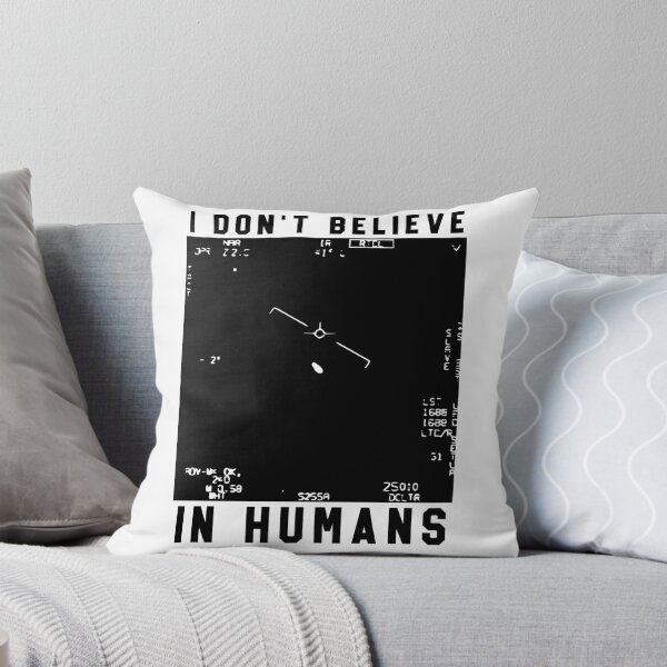 Item preview, I Dont Believe In Humans, UFO Sightings, Black designed and sold by anghelapparel.