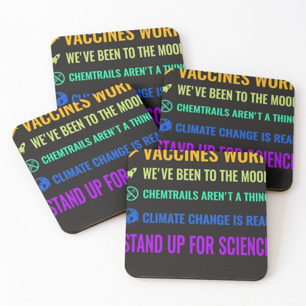 Item preview, Earth is not flat! Vaccines work! We&x27;ve been to the moon! Chemtrails aren&x27;t a thing! Clima C designed and sold by PatrickDols.