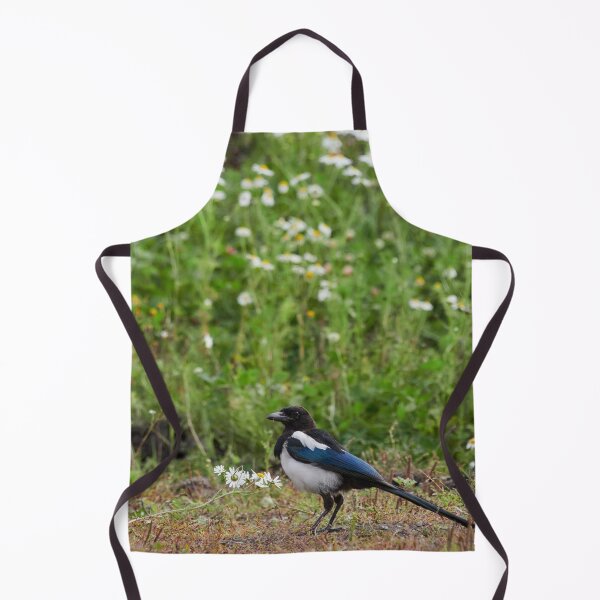 Item preview, Should I bring some flowers too. Eurasian magpie designed and sold by Jouko Lehto Photography.