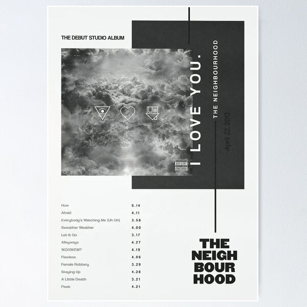 The Neighbourhood Poster Poster for Sale by clouds-la