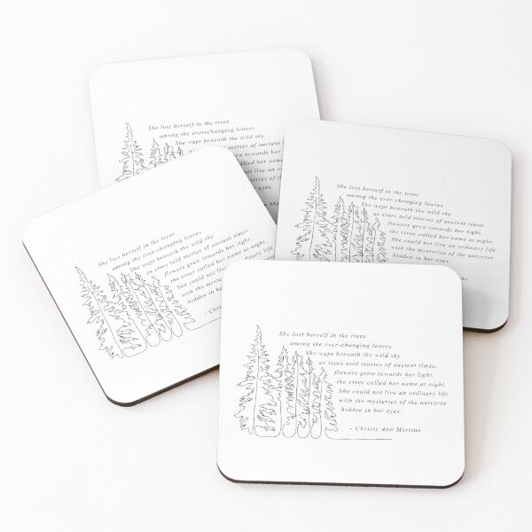 Item preview, She lost herself in the trees designed and sold by WordForest.