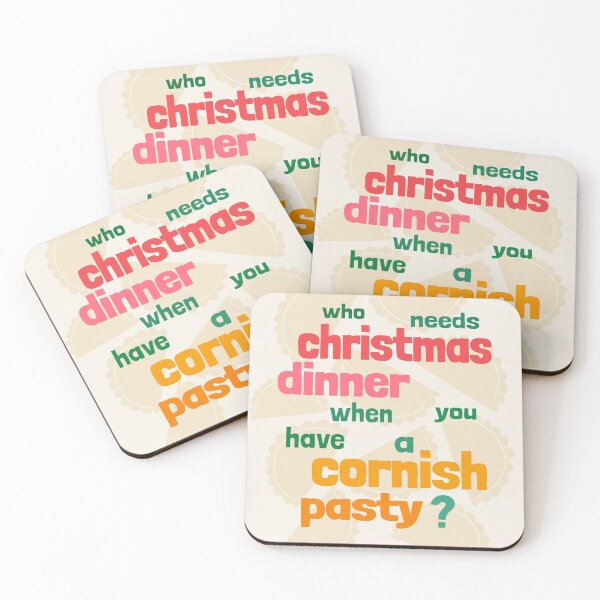 Item preview, Who Needs Christmas Dinner When You Have A Cornish Pasty? designed and sold by cashewdays.