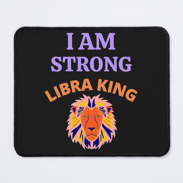 Item preview, I Am Strong Libra King designed and sold by BhavyaBathla.