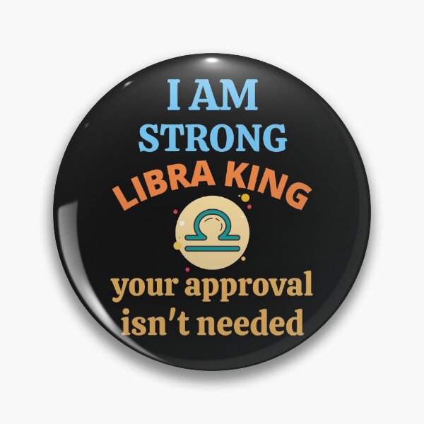 Item preview, I Am Strong Libra King designed and sold by BhavyaBathla.