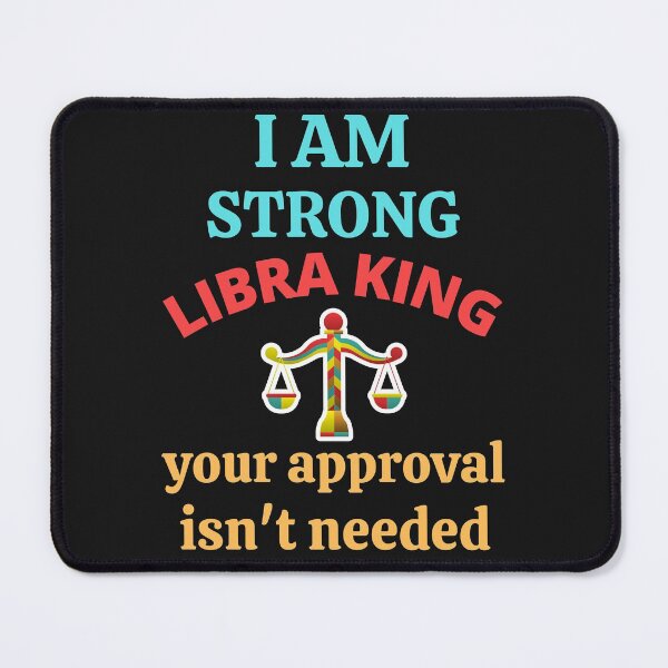 Item preview, I Am Strong Libra King designed and sold by BhavyaBathla.
