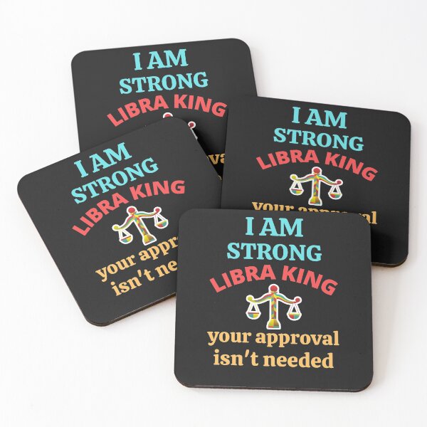 Item preview, I Am Strong Libra King designed and sold by BhavyaBathla.