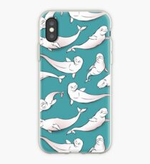 Weißwale iPhone-Hülle & Cover