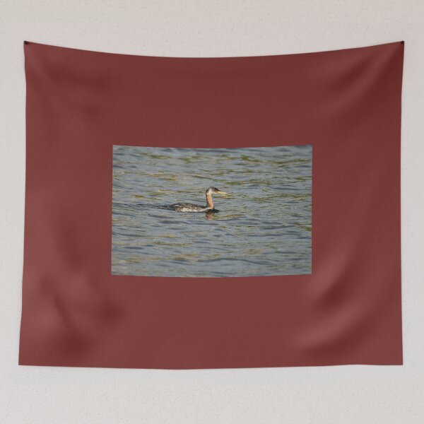 Item preview, The young Red-necked Grebe designed and sold by Jouko Lehto Photography.