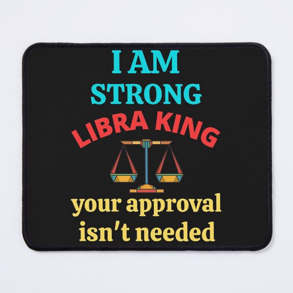 Item preview, I Am Strong Libra King designed and sold by BhavyaBathla.