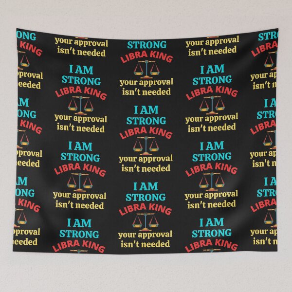 Item preview,  I Am Strong Libra King designed and sold by BhavyaBathla.
