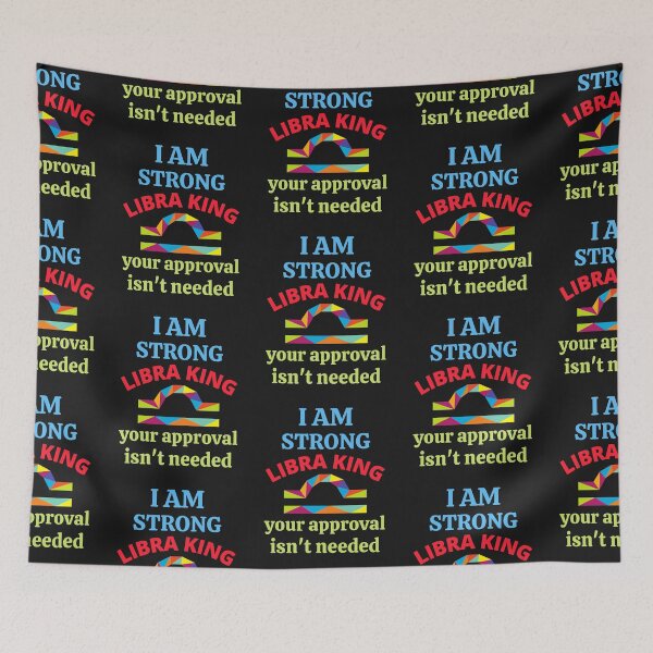 Item preview,  I Am Strong Libra King designed and sold by BhavyaBathla.