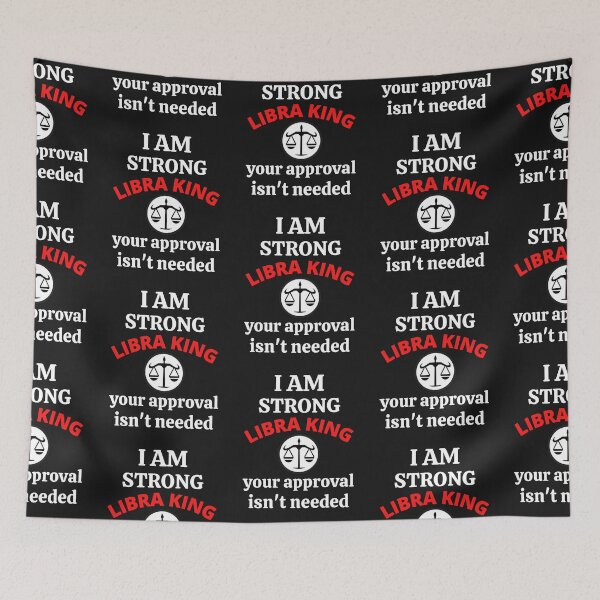 Item preview,  I Am Strong Libra King designed and sold by BhavyaBathla.