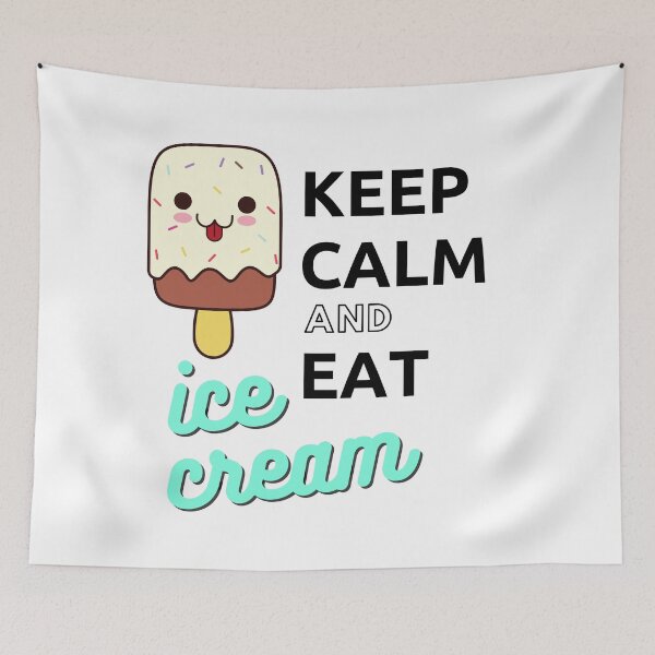 Item preview, Keep Calm and Eat Ice Cream Cute Tongue designed and sold by UPSTORE-RB.