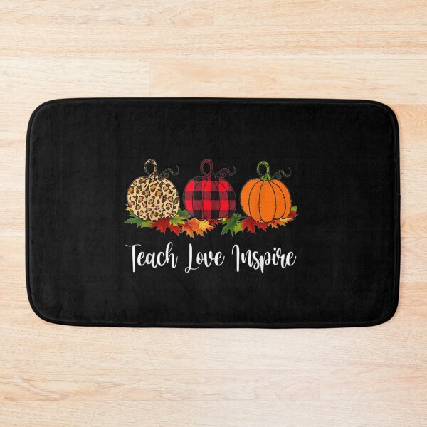 Item preview, Teach Love Inspire Teacher Autumn Fall Pumpkin Leopard designed and sold by georgebuckart.