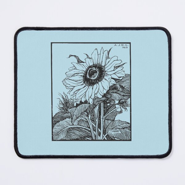 Item preview, Esoteric Sunflower Drawing designed and sold by AlamoAndCo.
