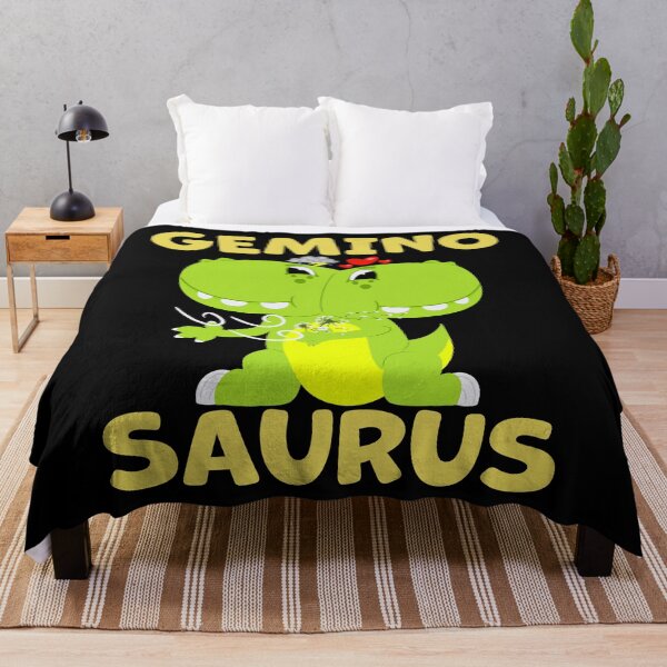 Item preview, Geminosaurus Gemini Zodiac Sign Astrology T-Rex Dinosaur designed and sold by RJ-Art.