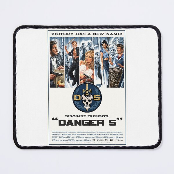 Item preview, Danger 5 - Poster designed and sold by AK AESTHETIC STUDIOS.