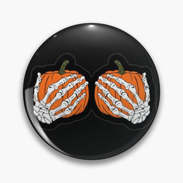 Item preview, Pumpkin Boobs Funny Halloween designed and sold by Tarun Bisht.