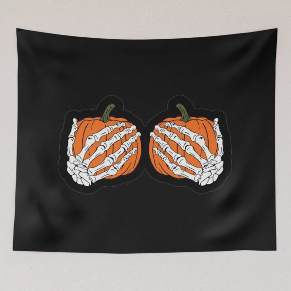 Item preview, Pumpkin Boobs Funny Halloween designed and sold by Tarun Bisht.