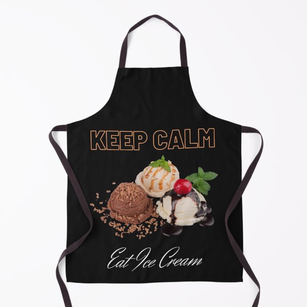 Item preview, Keep Calm and Eat Ice Cream Realistic Cherry designed and sold by UPSTORE-RB.
