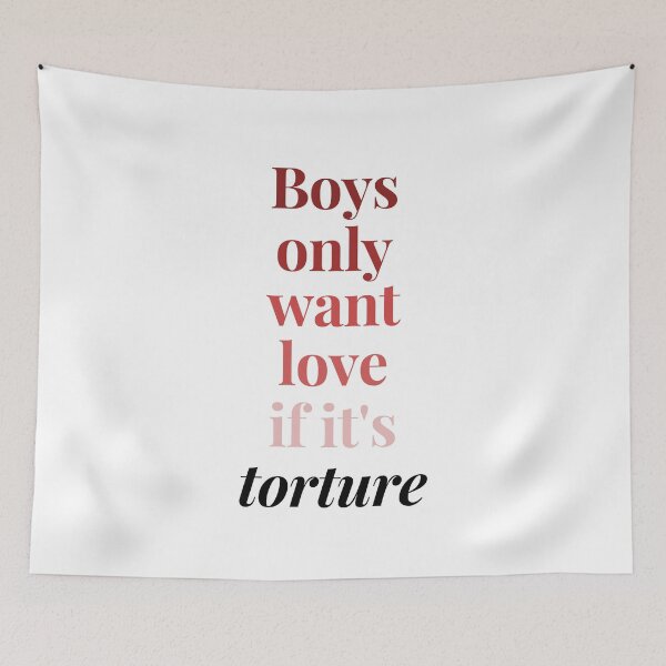 Item preview, Boys only want love if its torture - Taylor Swift designed and sold by bombalurina.