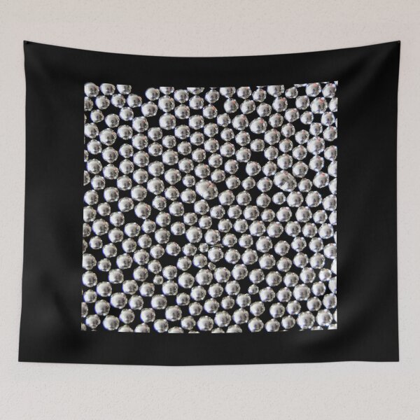 Item preview, Sugar Pearls Silver – Clock 4 - Living Hell designed and sold by Hell-Prints.