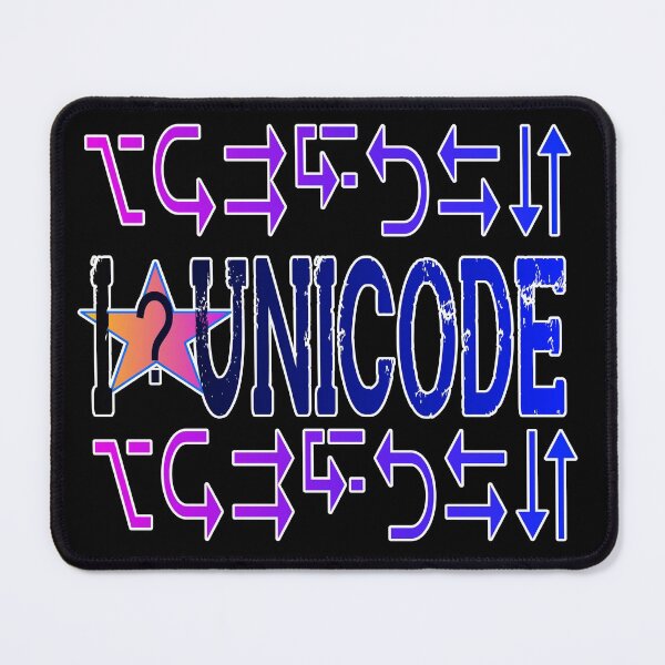 Item preview, Unicode designed and sold by zer0-cu4tro.