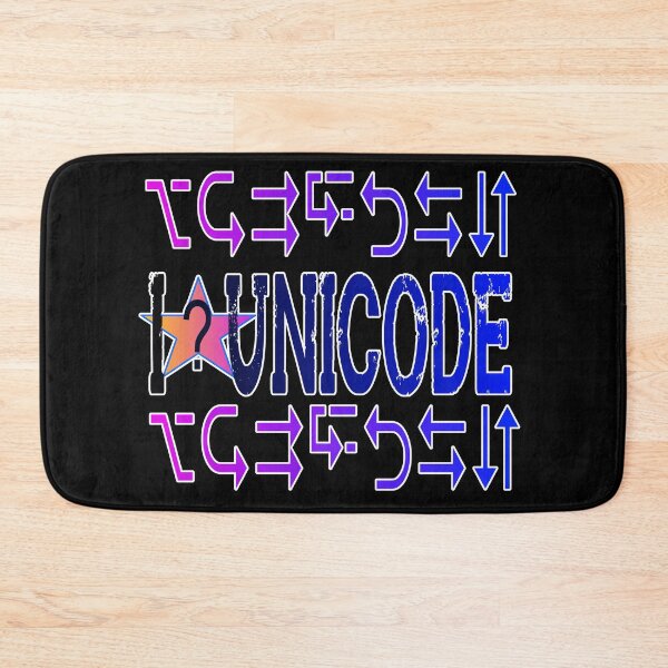 Item preview, Unicode designed and sold by zer0-cu4tro.