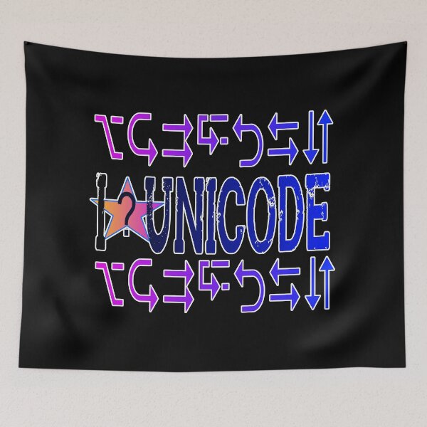 Item preview, Unicode designed and sold by zer0-cu4tro.