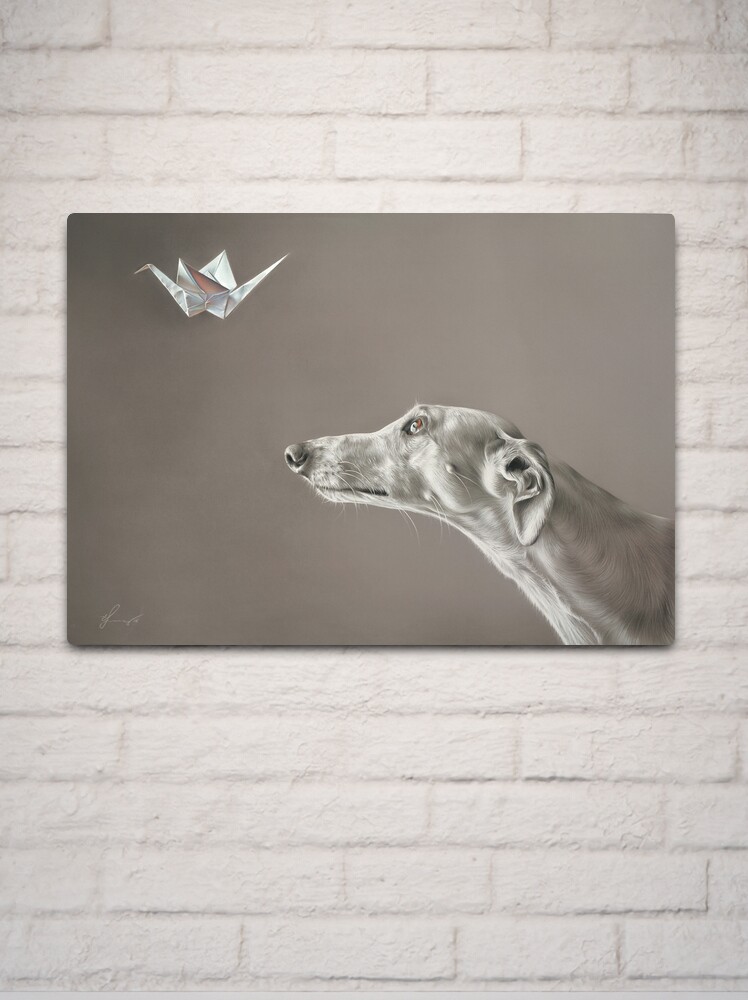 Thumbnail 2 of 4, Metal Print, Soul Hunter designed and sold by Elena Kolotusha.