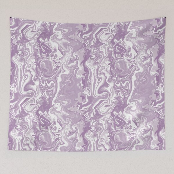 Item preview, Monochrome Marble - light purple designed and sold by Marisa Meier.