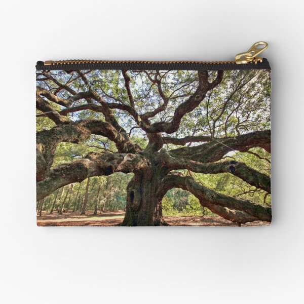 The Angel Oak Zipper Pouch