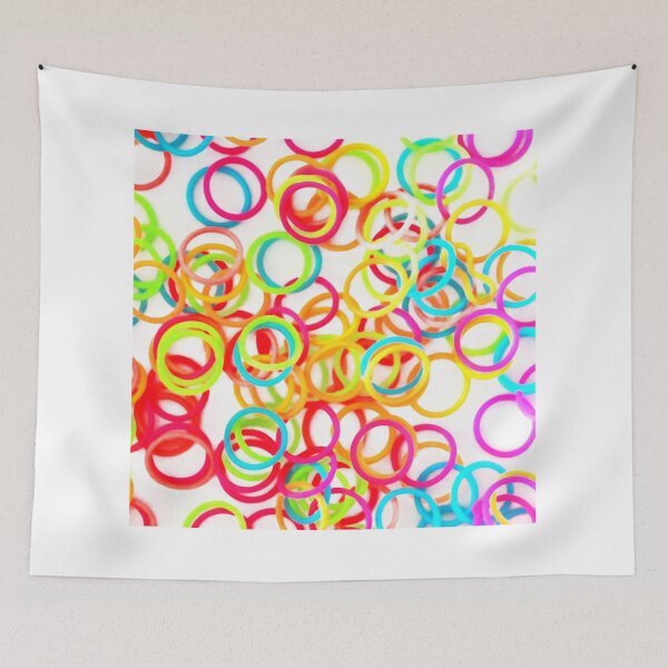 Item preview, Color Rings – Clock 6 - Living Hell designed and sold by Hell-Prints.