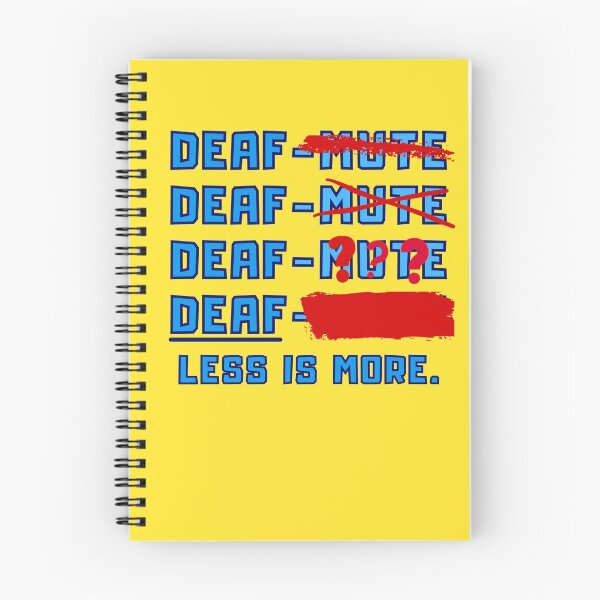 Item preview, "Deaf" is just enough! designed and sold by Vatazumet.