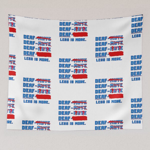 Item preview, "Deaf" is just enough! designed and sold by Vatazumet.