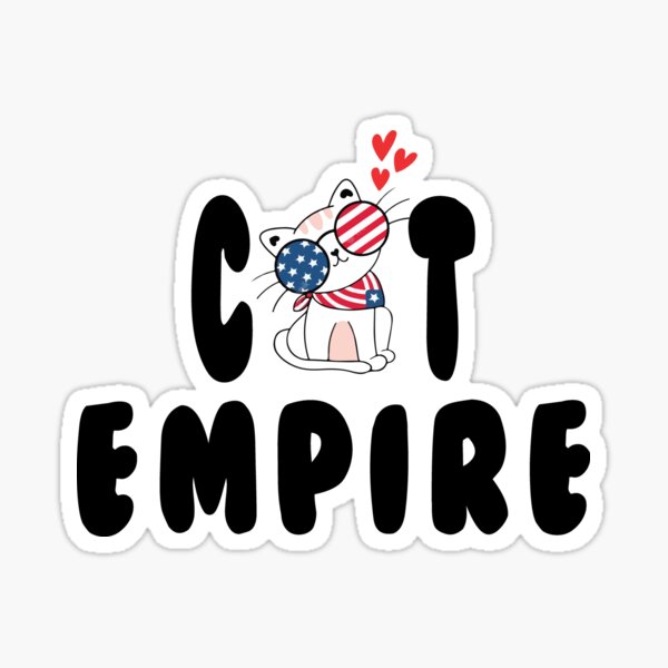 "Cat Empire Cat Cady " Sticker for Sale by dinhtuanhao1 Redbubble