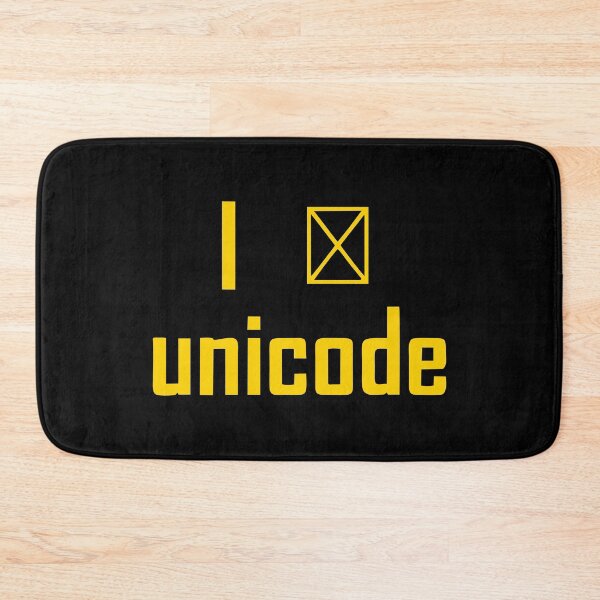 Item preview, unikode art designed and sold by capuranaya.